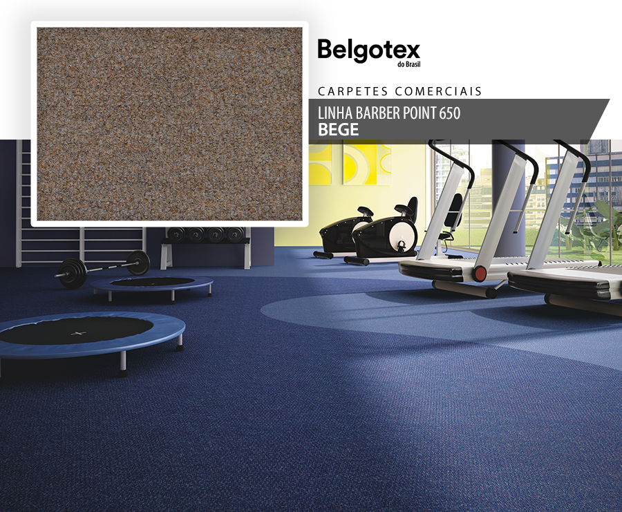 Carpetes Comerciais - Belgotex Berber Point 650 - 03