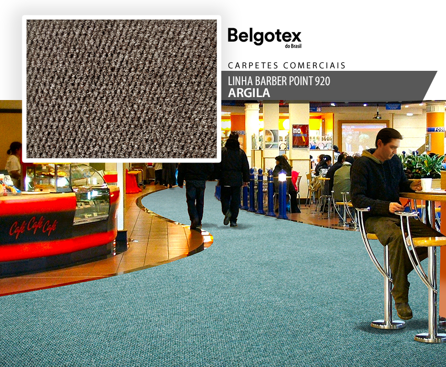 Carpetes Comerciais - Belgotex Berber Point 920 - 02