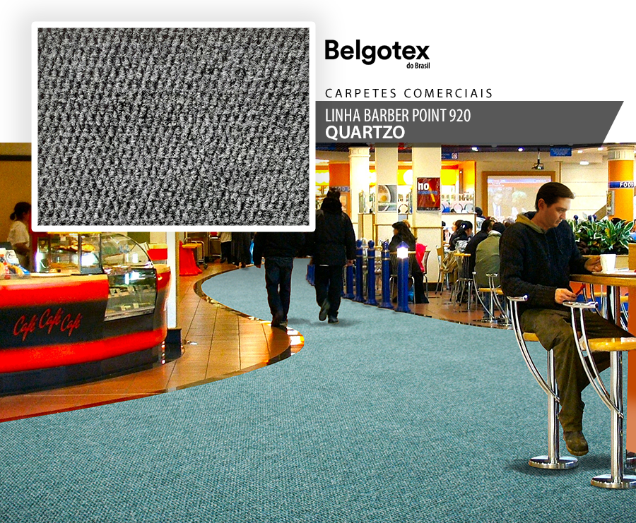 Carpetes Comerciais - Belgotex Berber Point 920 - 09