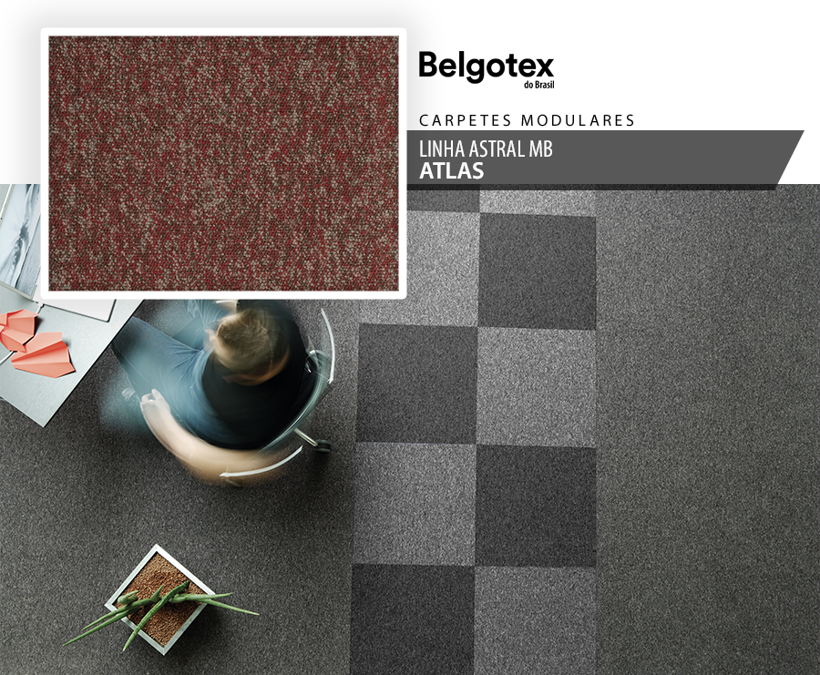 Carpetes Modulares - Belgotex Astral MB - 01