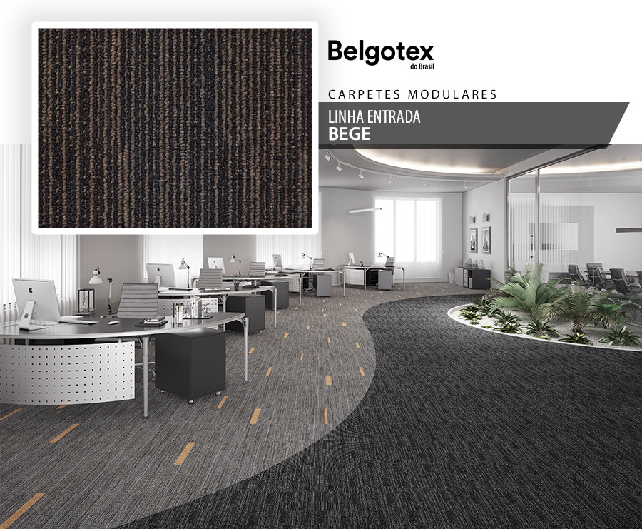 Carpetes Modulares - Belgotex Entrada - 03