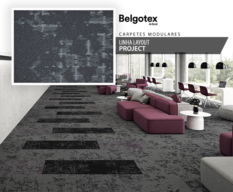 Carpetes Modulares - Belgotex Layout - 02