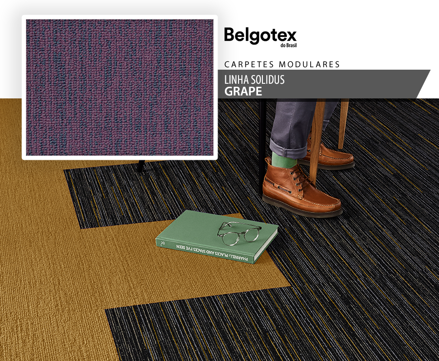 Carpetes Modulares - Belgotex Solidus - 01