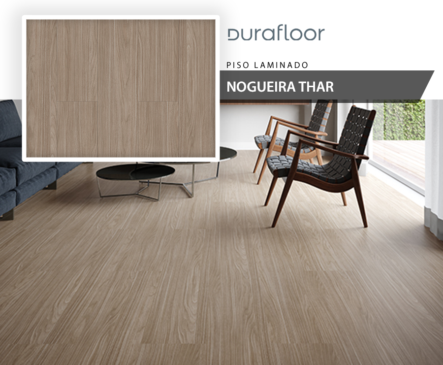 Pisos Laminados - Durafloor Link - Nogueira Thar