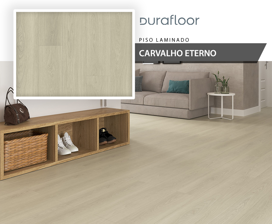 Pisos Laminados - Durafloor New Way - Carvalho Eterno