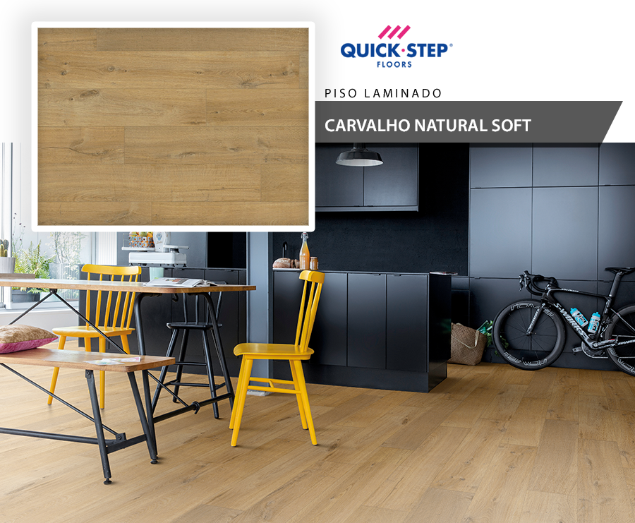 Pisos Laminados - Quick Step Impressive - Carvalho Natural Soft