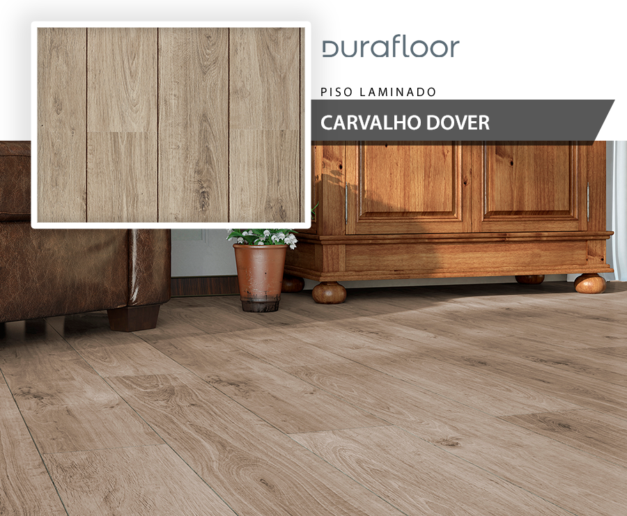 Pisos Laminados - Durafloor Studio - Carvalho Dover