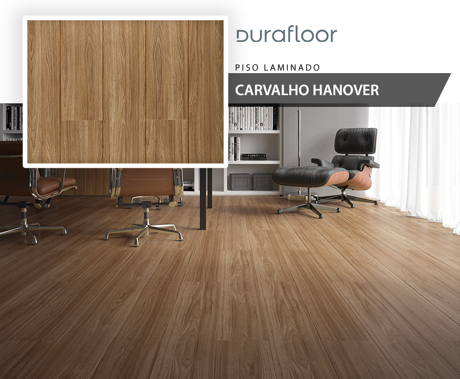 Pisos Laminados - Durafloor Studio - Carvalho Hanover