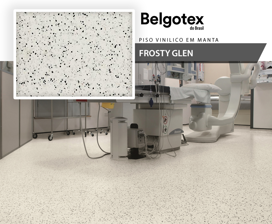 Pisos Vinílicos em Manta - Belgotex OHMega EC - Frosty Glen