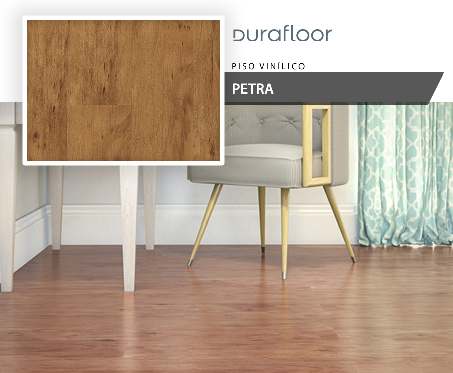 Pisos Vinílicos - Durafloor City - Petra